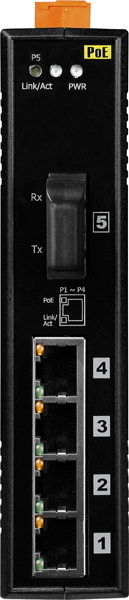 NS-205PFCS-60 CR » 5 Port PoE Switch