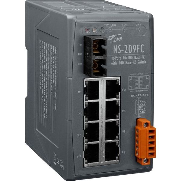NS-209FC CR » 9 Port Ethernet Switch