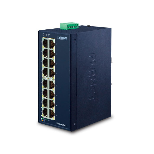 ISW-1600T » 16-port Fast Ethernet Switch