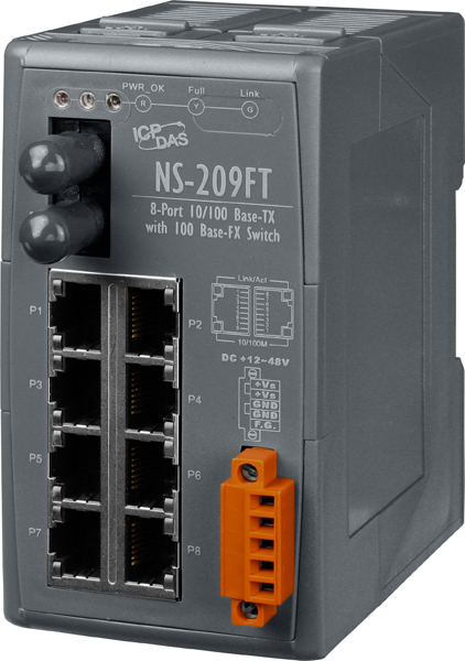 NS-209FT CR » 9 Port Ethernet Switch