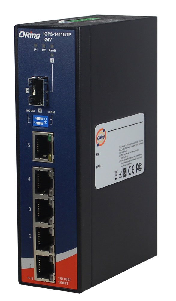01-IGPS-1411-GTP-24V-PoE-LWL-Ethernet-Switch
