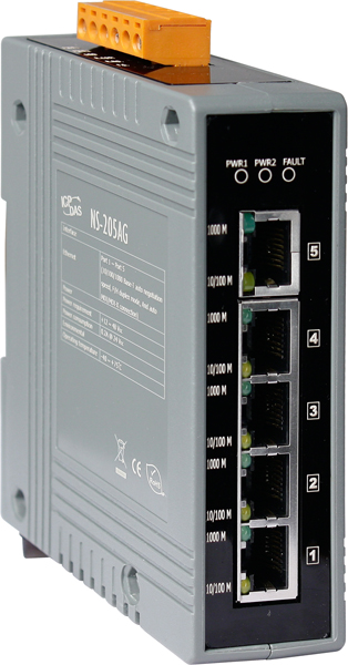 NS-205AG CR » 5 Port Ethernet Switch